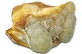 Botryoidal Yellow-Green Fluorite Formation - Fluorescent! #326516-1